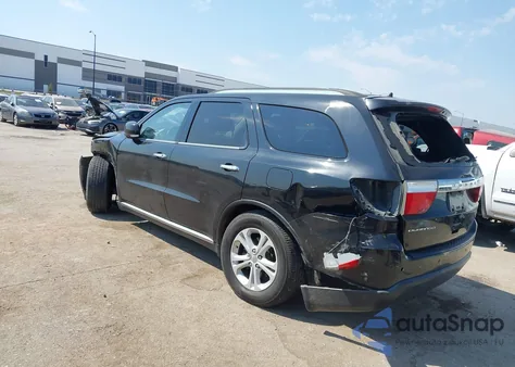 2013 Dodge Durango Crew z USA, uszkodzony, nr VIN 1C4RDJDG7DC674756